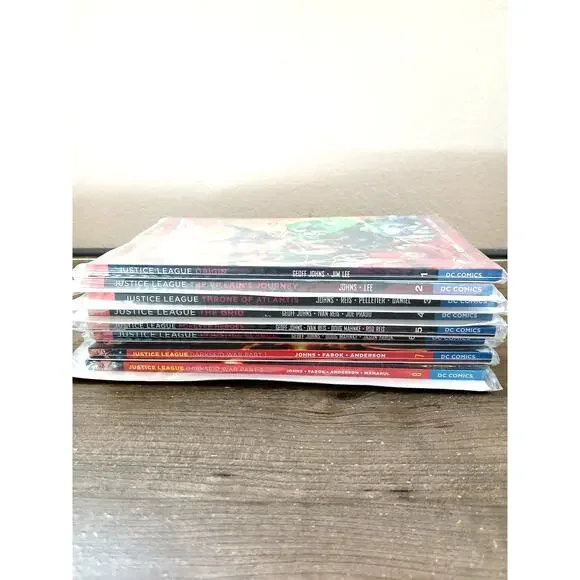 DC Comics Justice League The New 52 Vol. 1-8 Graphic Novels Geoff Johns